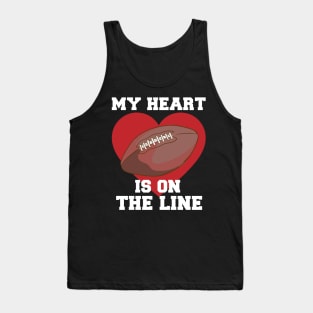 My Heart Is On The Line Tank Top